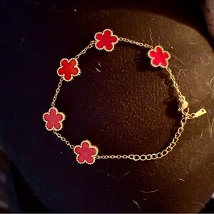Luxury‎ Stainless Steel clover bracelet